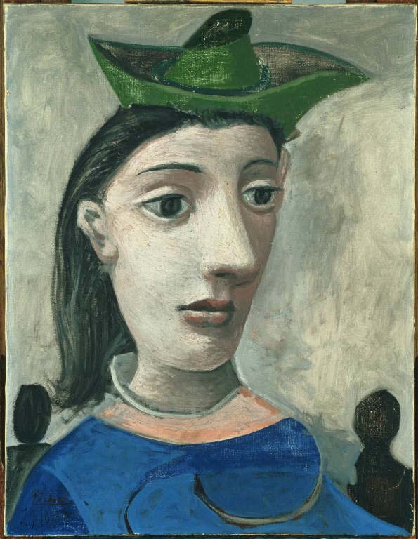 Picasso 1939 Woman with Green Hat